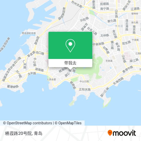 栖霞路20号院地图