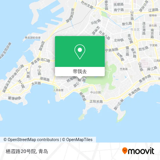 栖霞路20号院地图