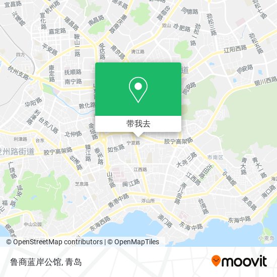 鲁商蓝岸公馆地图