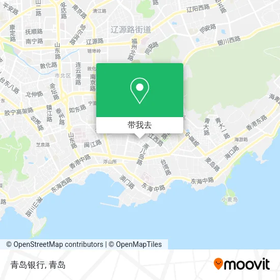 青岛银行地图