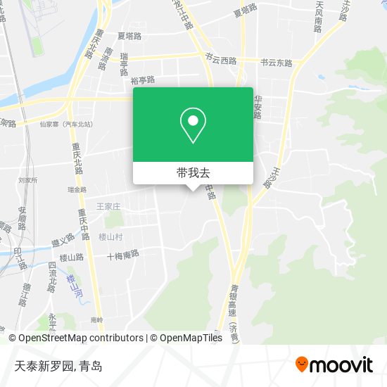 天泰新罗园地图