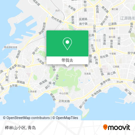 榉林山小区地图