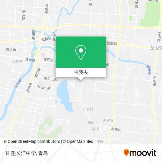 即墨长江中学地图