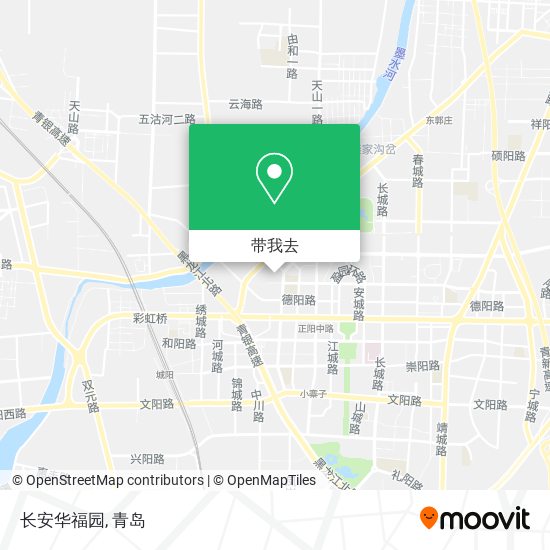长安华福园地图