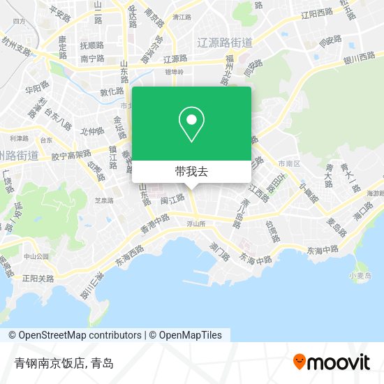 青钢南京饭店地图