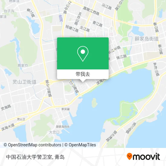 中国石油大学警卫室地图
