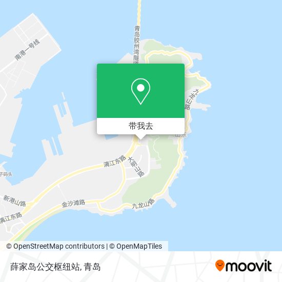 薛家岛公交枢纽站地图
