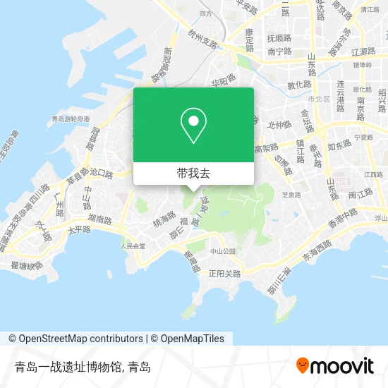 青岛一战遗址博物馆地图