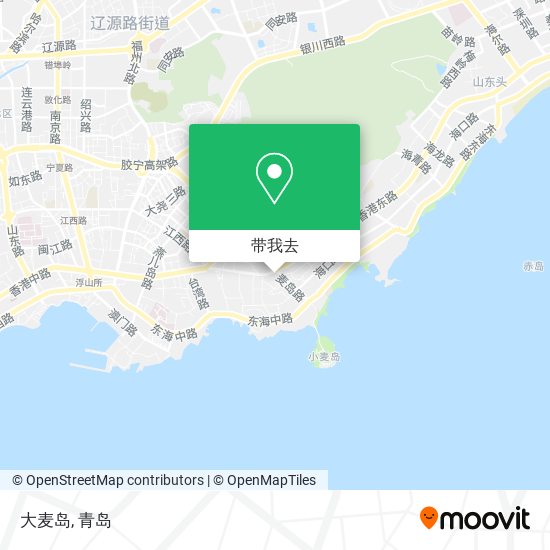 大麦岛地图
