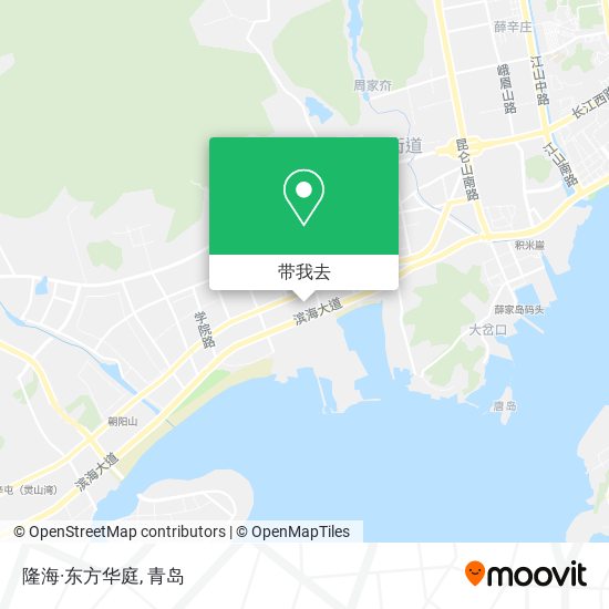 隆海·东方华庭地图