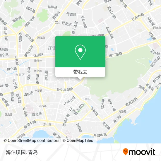 海信璞园地图