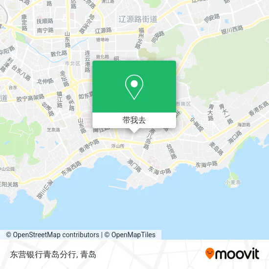 东营银行青岛分行地图
