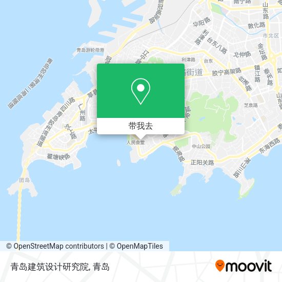 青岛建筑设计研究院地图