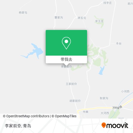 李家前夼地图
