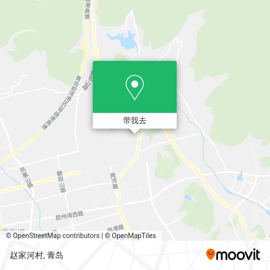 赵家河村地图
