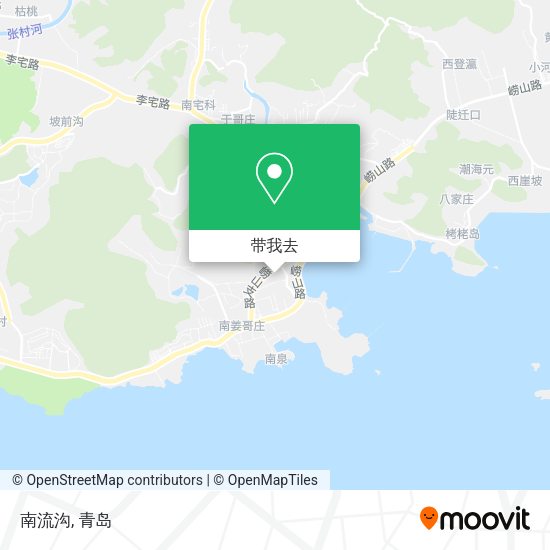 南流沟地图