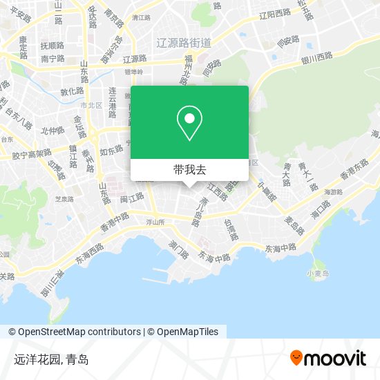 远洋花园地图
