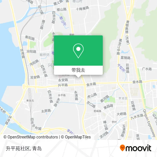升平苑社区地图