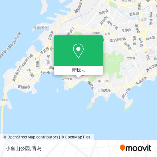 小鱼山公园地图