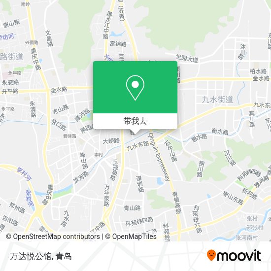 万达悦公馆地图