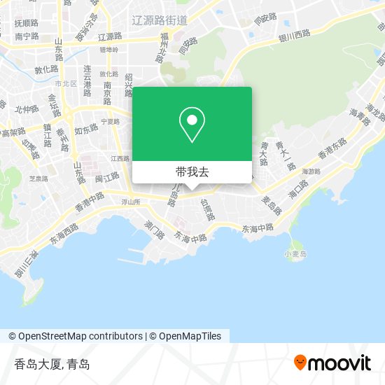 香岛大厦地图