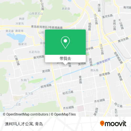 澳柯玛人才公寓地图
