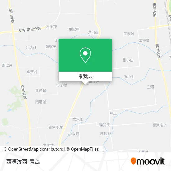 西漕汶西地图