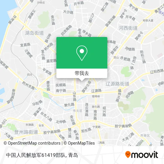 中国人民解放军61419部队地图