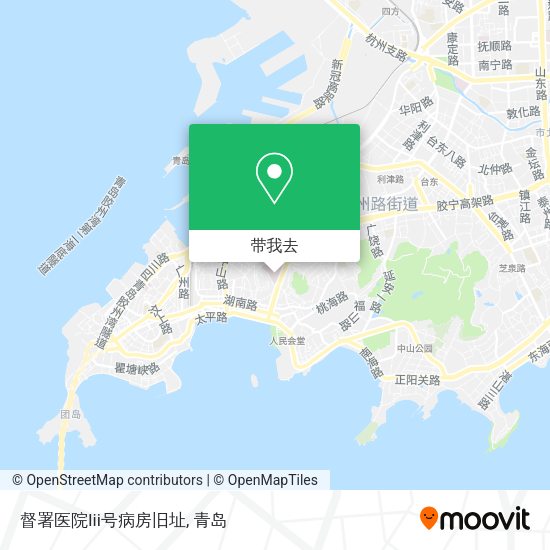 督署医院Iii号病房旧址地图