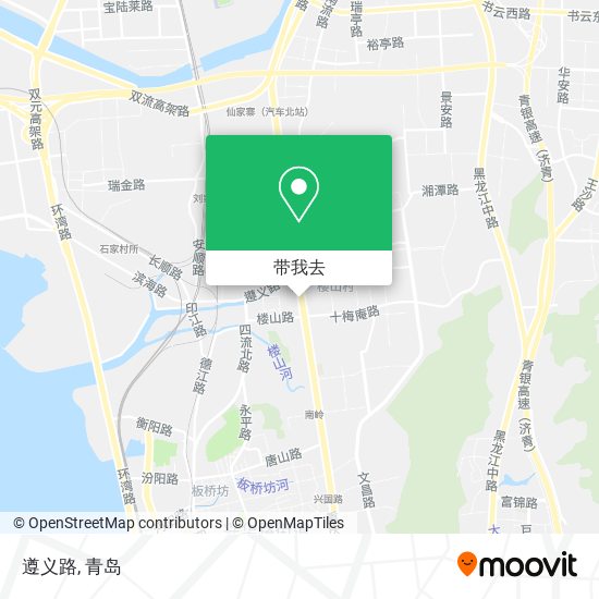 遵义路地图