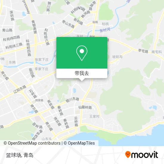 篮球场地图