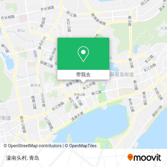 濠南头村地图