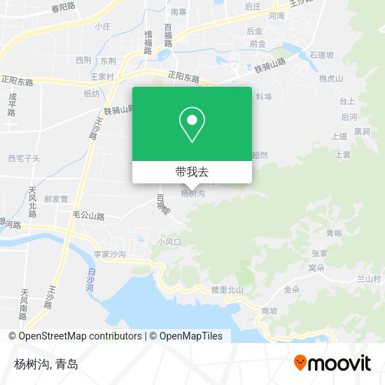 杨树沟地图