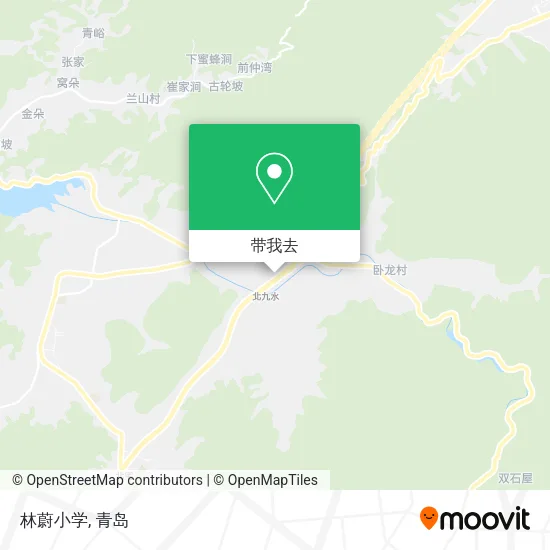 林蔚小学地图