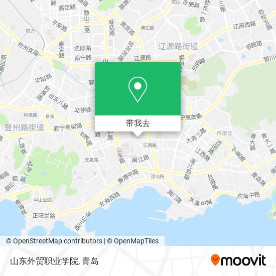 山东外贸职业学院地图