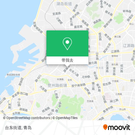 台东街道地图