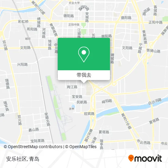 安乐社区地图