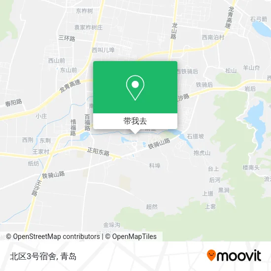 北区3号宿舍地图