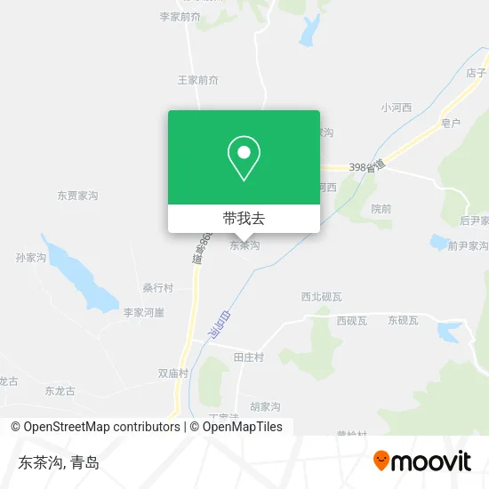东茶沟地图
