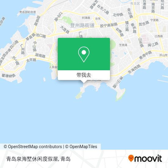 青岛泉海墅休闲度假屋地图