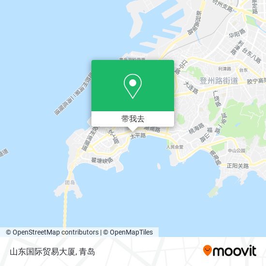 山东国际贸易大厦地图