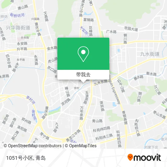 1051号小区地图