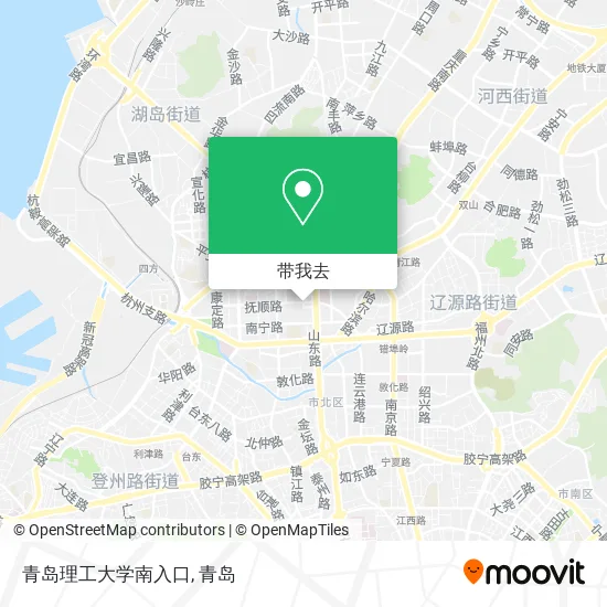 青岛理工大学南入口地图