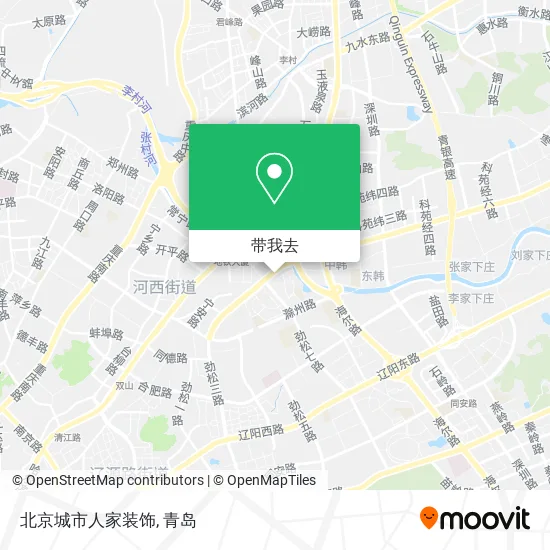 北京城市人家装饰地图