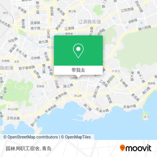 园林局职工宿舍地图
