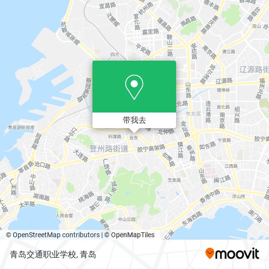 青岛交通职业学校地图