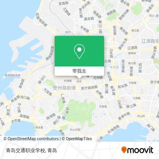 青岛交通职业学校地图