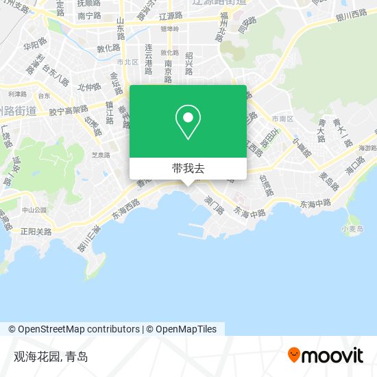 观海花园地图