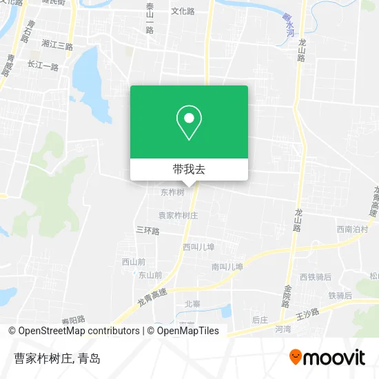 曹家柞树庄地图