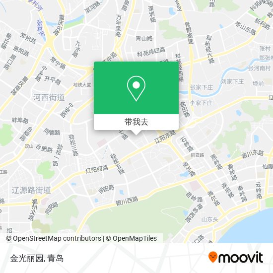 金光丽园地图